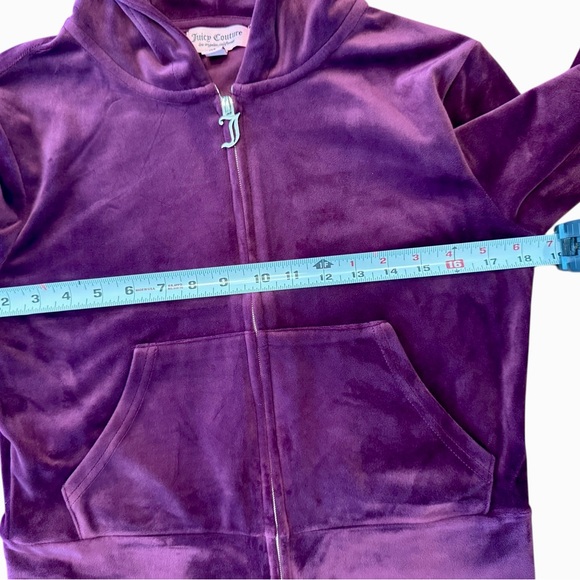 Juicy Couture OG Bling Hoodie in Rich Purple Size M. Like new condition. - Picture 4 of 9
